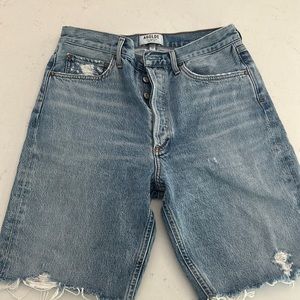 Agolde denim shorts